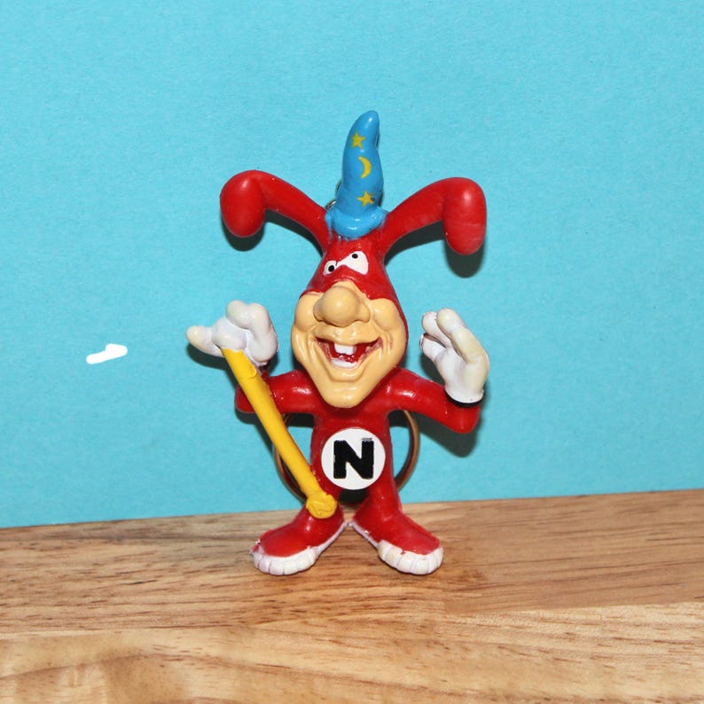 Noid Pvc Vintage Noid PVC Figures Upcycled Keychains - Your Choice - Etsy