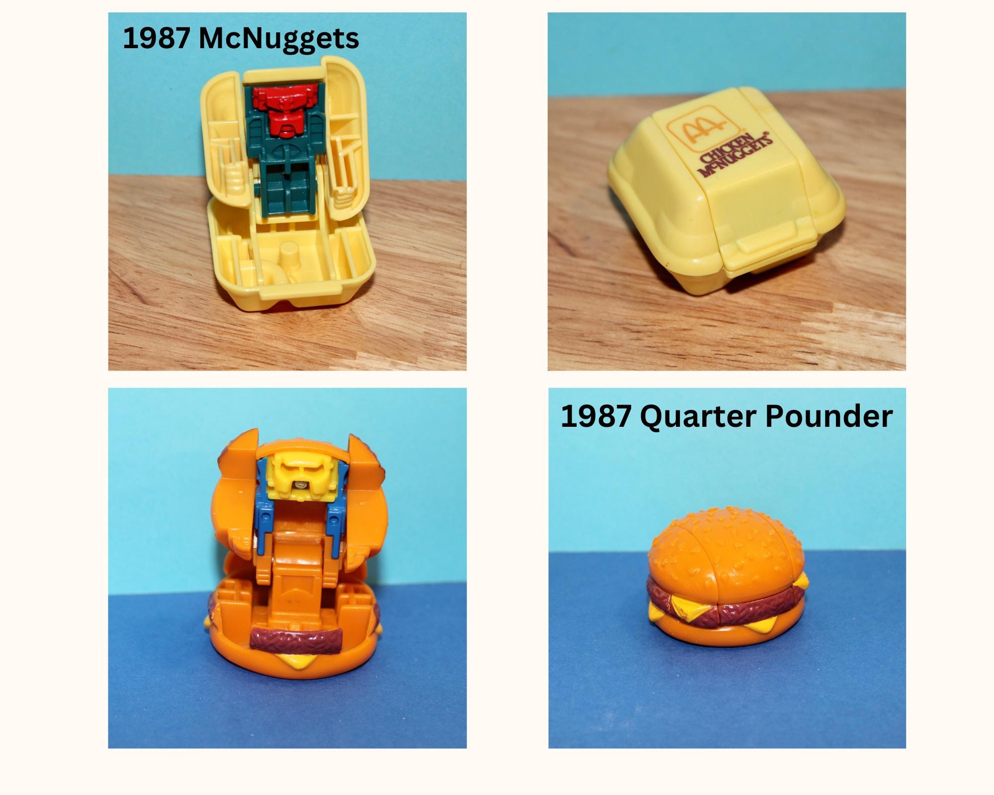 ヴィンテージマクドナルド チェンジブルズ 1987、1988、1990、1993