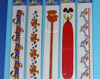 Vintage Garfield Temporary Wrist Tattoos - Your Choice