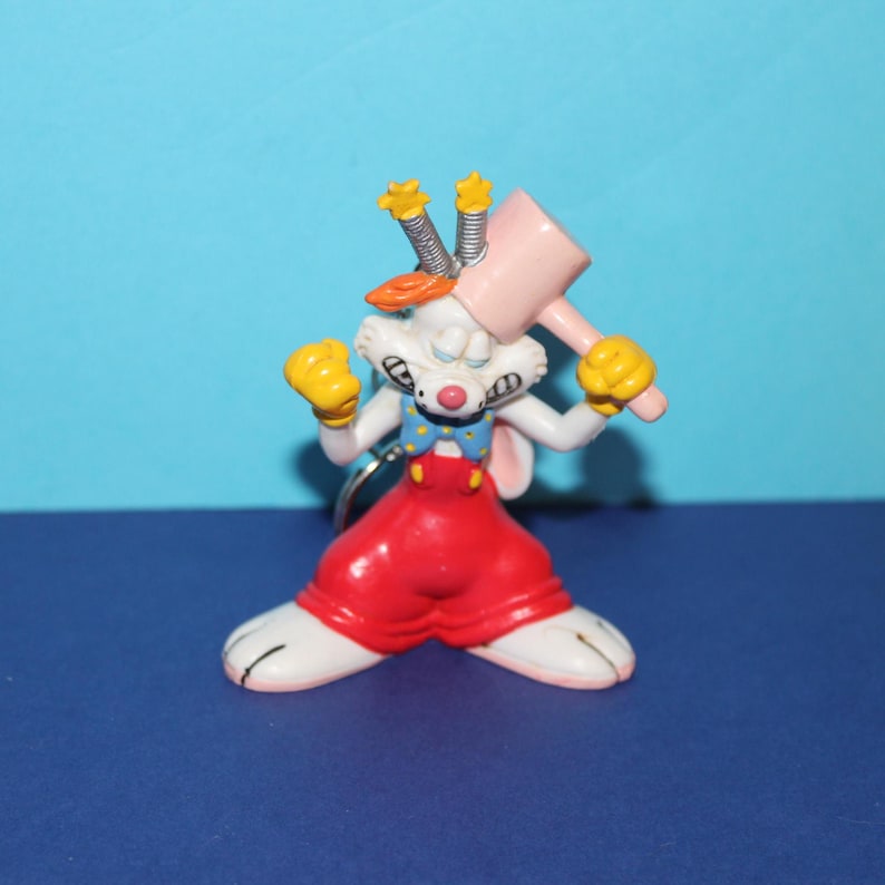 Vintage Who Framed Roger Rabbit PVC Toy Figure Keychains - Your Choice ...