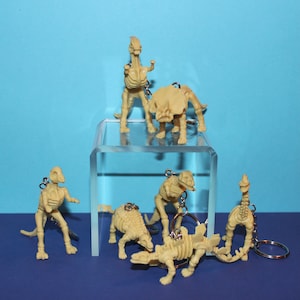 Dinosaur Fossil Skeleton Keychains - Your Choice