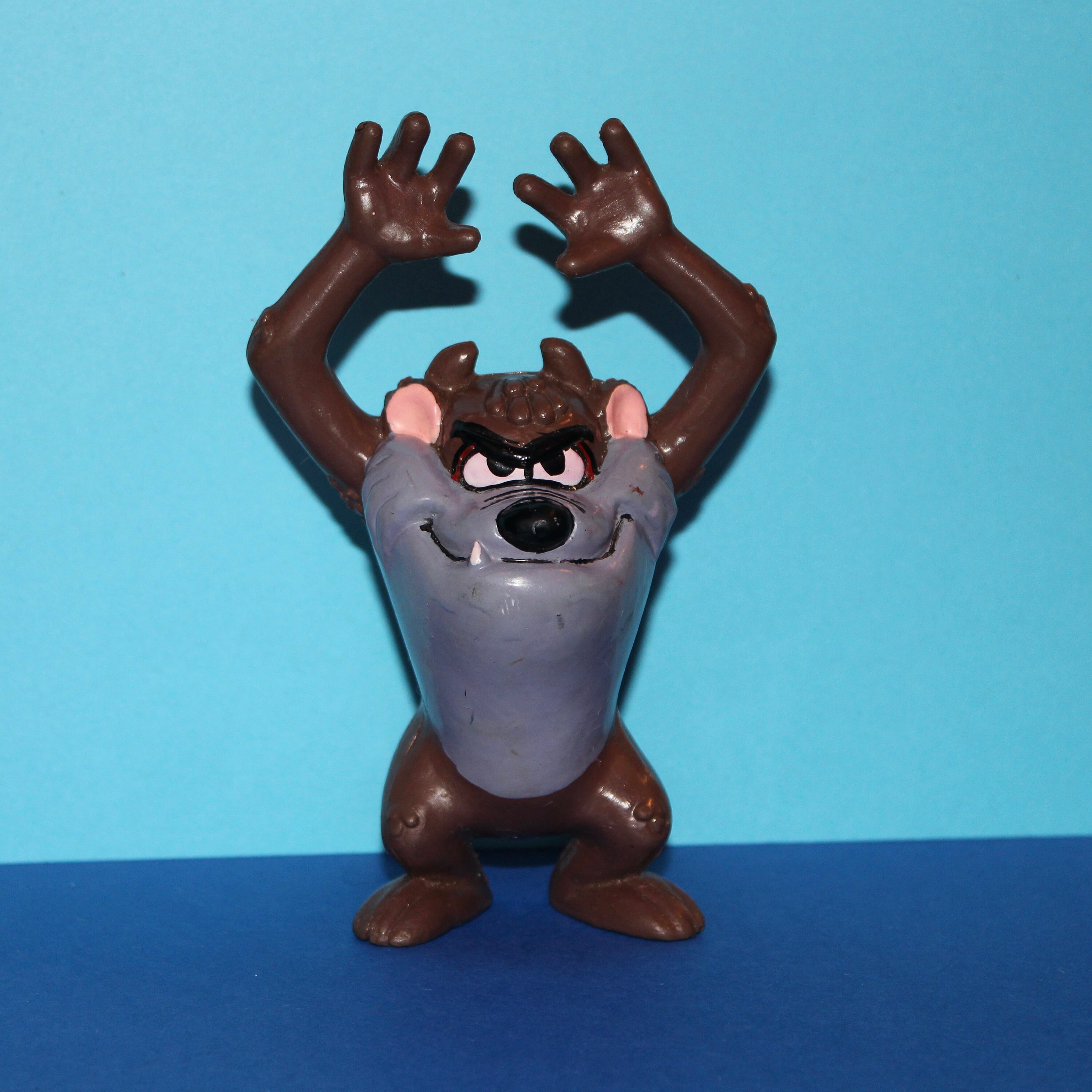 Politiebureau eend Ladder Vintage 1990s Tasmanian Devil Rubber/pvc Figure - Etsy