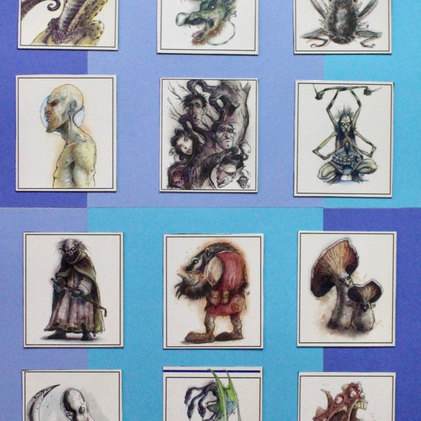 Dungeons and Dragon Magnets - Advanced Dungeons & Dragons Monsters Magnets