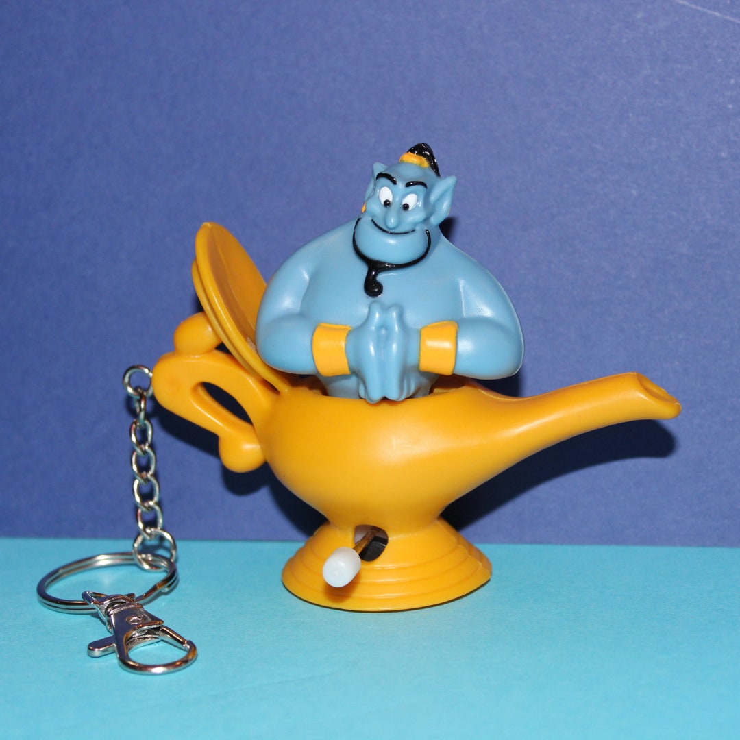 Vintage Aladdin Genie In Bottle Burger King Kids Club Toy Upcycled vintage-aladdin-genie-in-bottle-burger-king-kids-club-toy-upcycled
