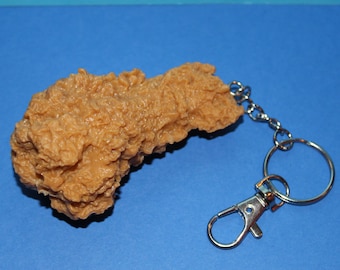 Fried Chicken Leg / Chicken Wing Keychains