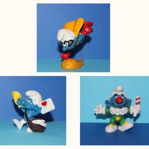 Vintage Smurfs Figures - Your Choice - Scuba, Clown, Red Nose