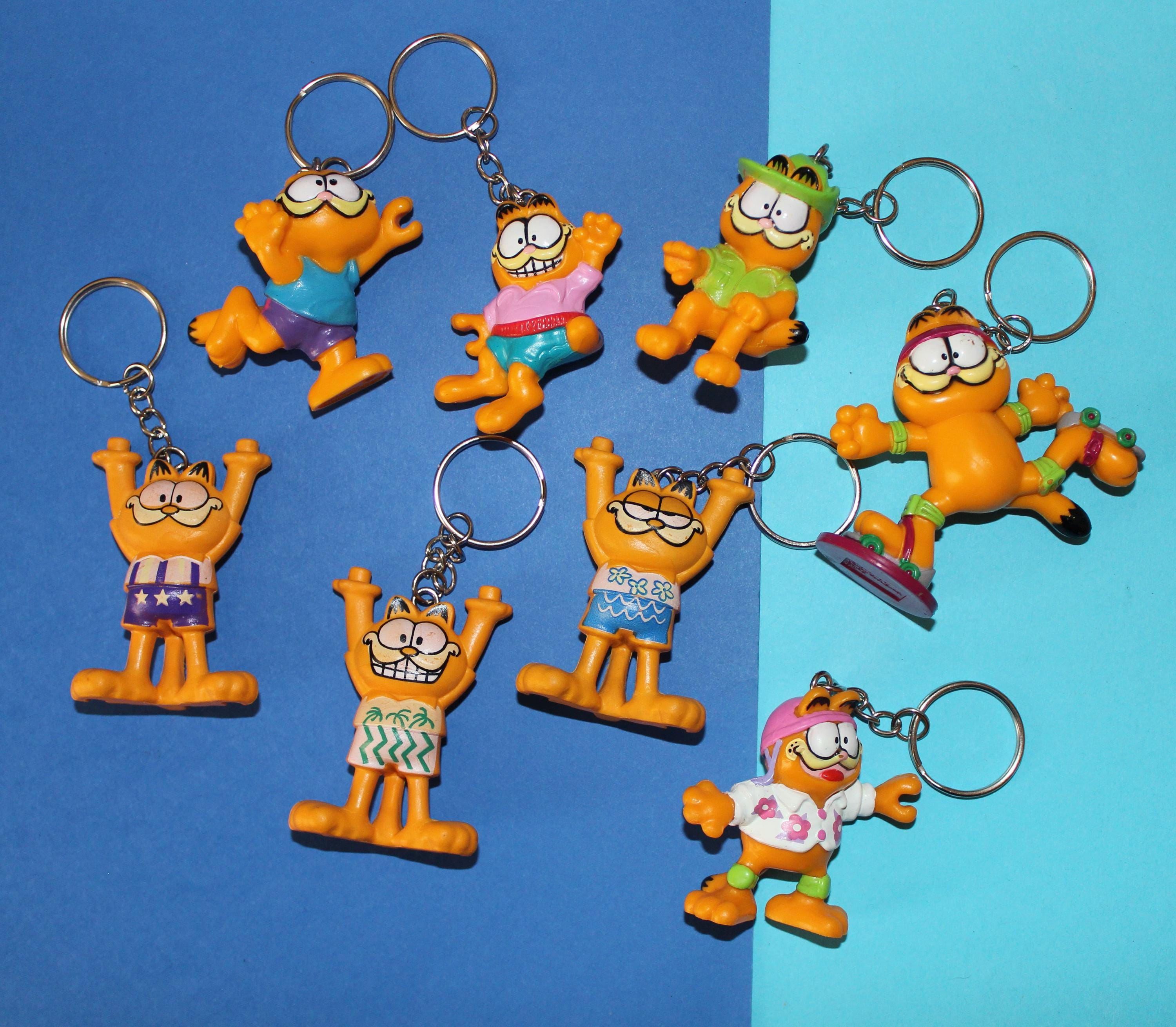 Garfield Keychain - Etsy