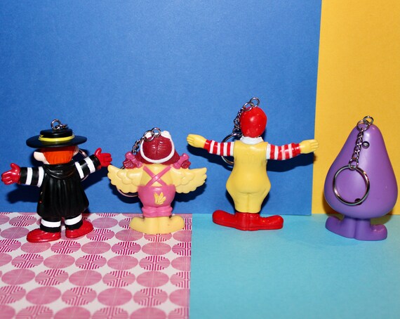 Vintage Mcdonald's Happy Meal Upcycled Grimace, Hamburglar, Ronald
