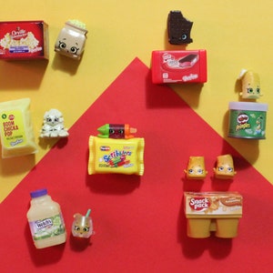 Original Shopkins Real Littles Mega Pack Toys Set Micro Shopkins