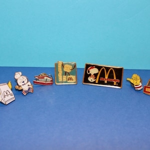 Vintage McDonald&#39;s Enamel Pins - Your Choice