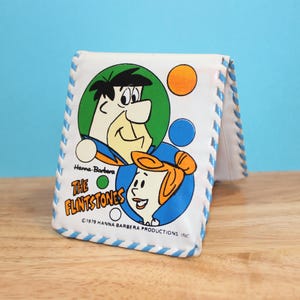 Vintage The Flintstones Plastic Wallet 1979 Hanna-Barbera Productions Inc