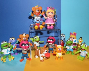 ヴィンテージ カーミット ザ フロッグ フィギュア マペット ベイビーズ