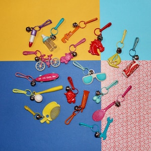 1980&#39;s Plastic Bell Charms - Googly Eyes & More - Your Choice