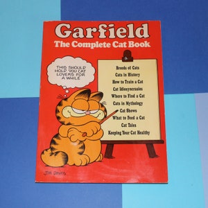 Garfield The Complete Cat Book Vintage Random House 1981 - 3rd Printing