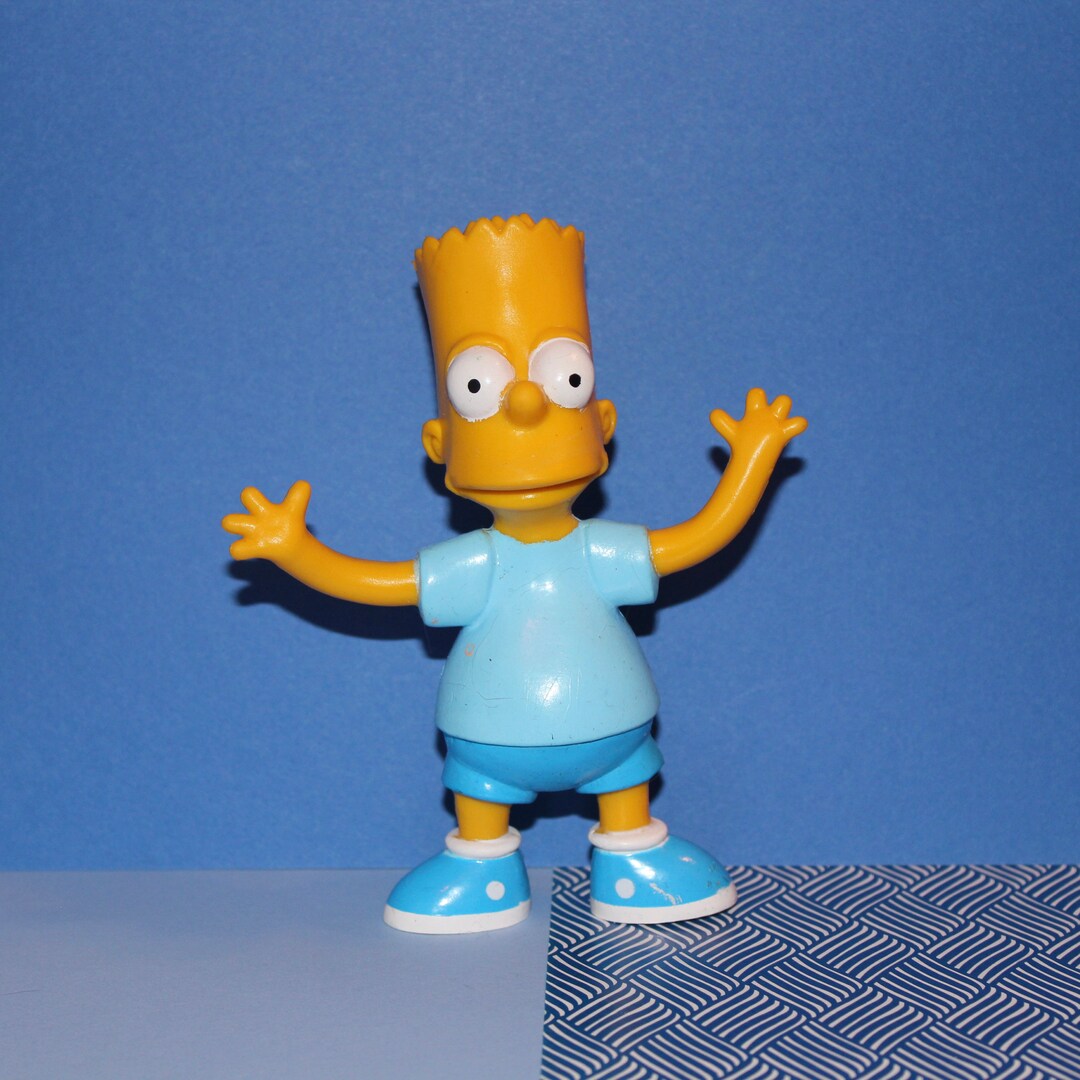 Vintage Bart Simpson Bendy/bendable Figure 1990 - Etsy