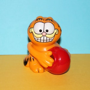 Vintage Garfield Plastic Toy/Figure/Candy Holder