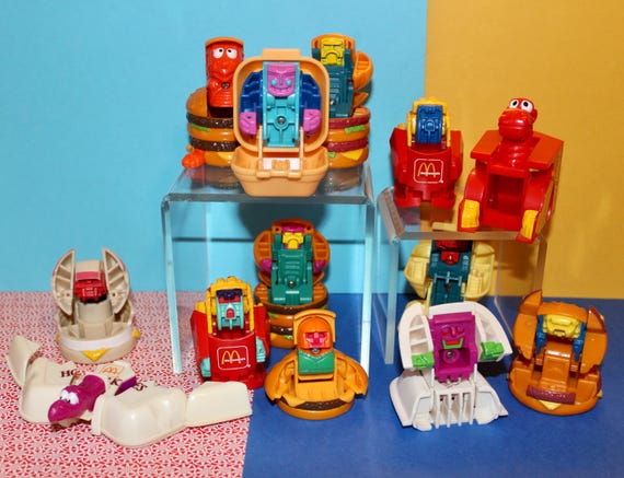 ヴィンテージマクドナルド チェンジブルズ 1987、1988、1990、1993