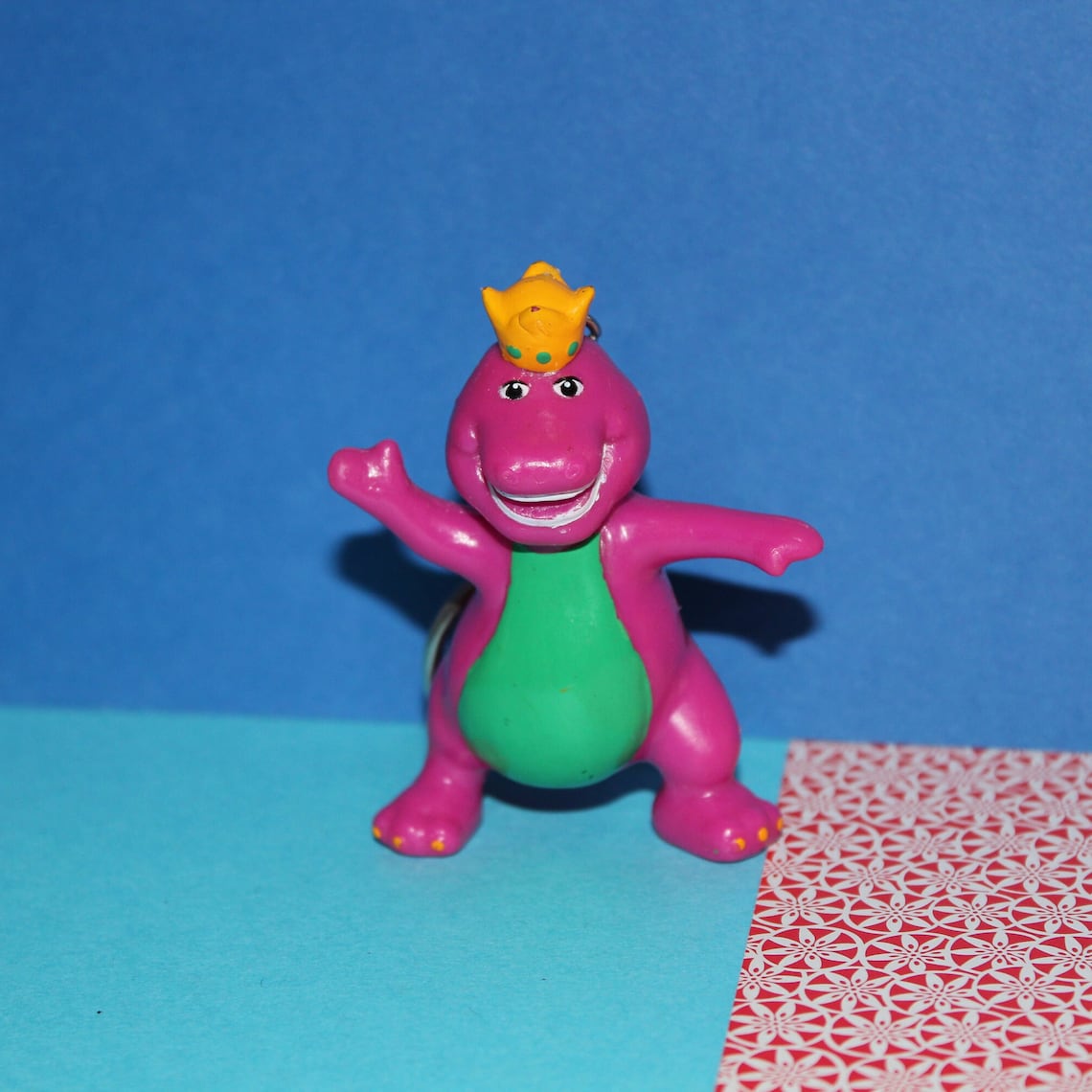 Vintage Barney PVC Figures Upcycled Keychains 1993 - Your Choice - Etsy