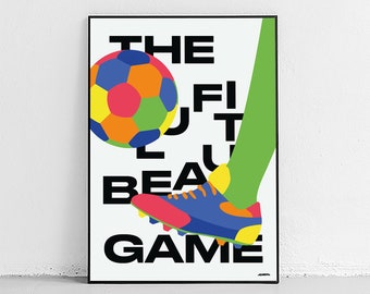 Das schöne Spiel | Fußball Poster | Drucken