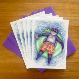 Lot de cartes pour chambre à air qui fait froid dans le dos