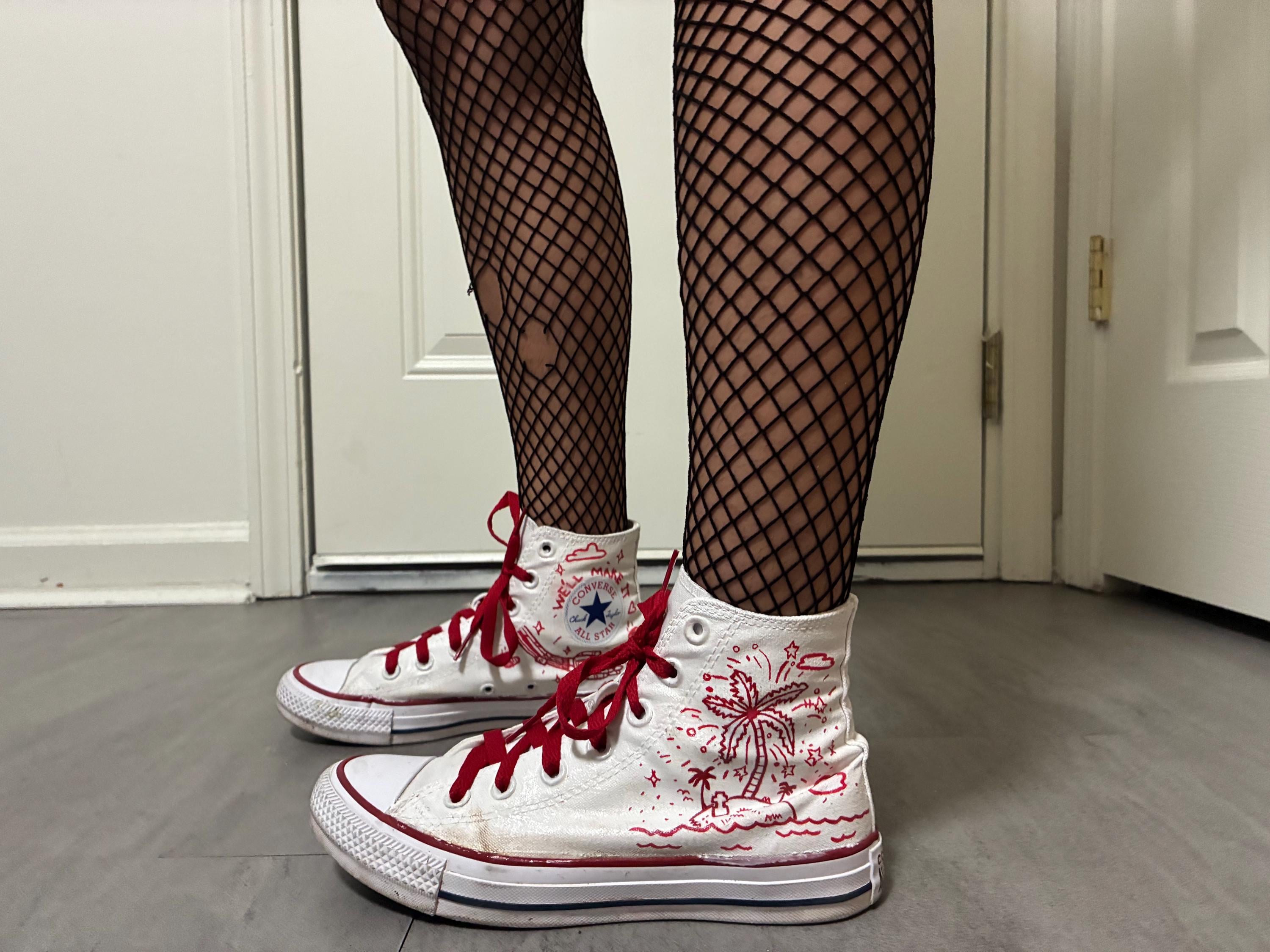 Pierce the Veil Misadventures Hand Painted Converse - Etsy