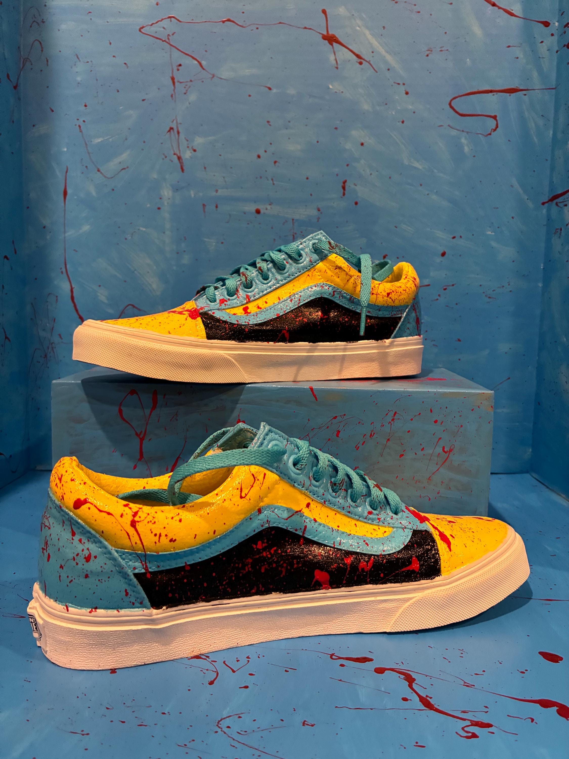 vans paint to use to paint shoes