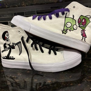 Invader Grim High Tops