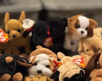 Ty Beanie Baby “Senna Kun” ブラウンパッドバージョン！ - 北村元町