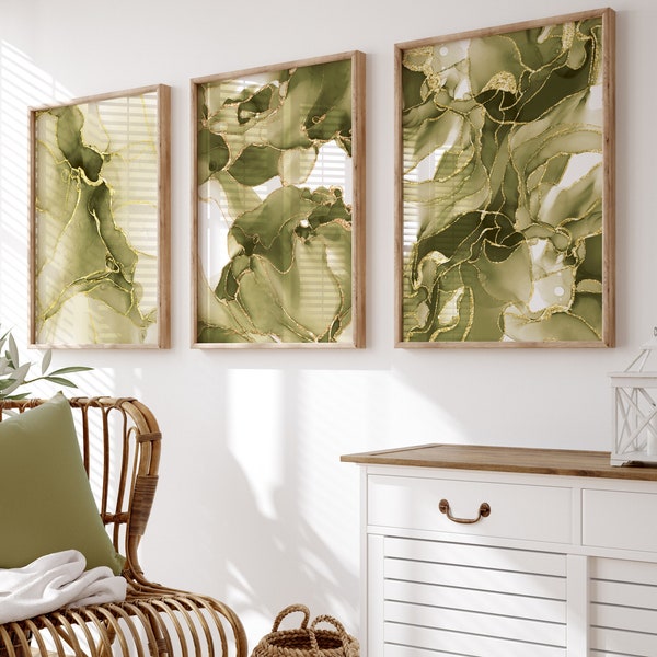 Olive Green Decor - Etsy