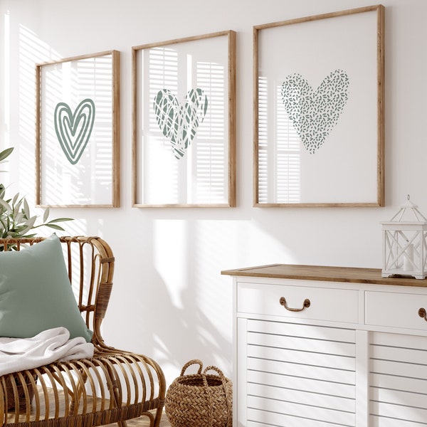Sage Prints Bedroom - Etsy