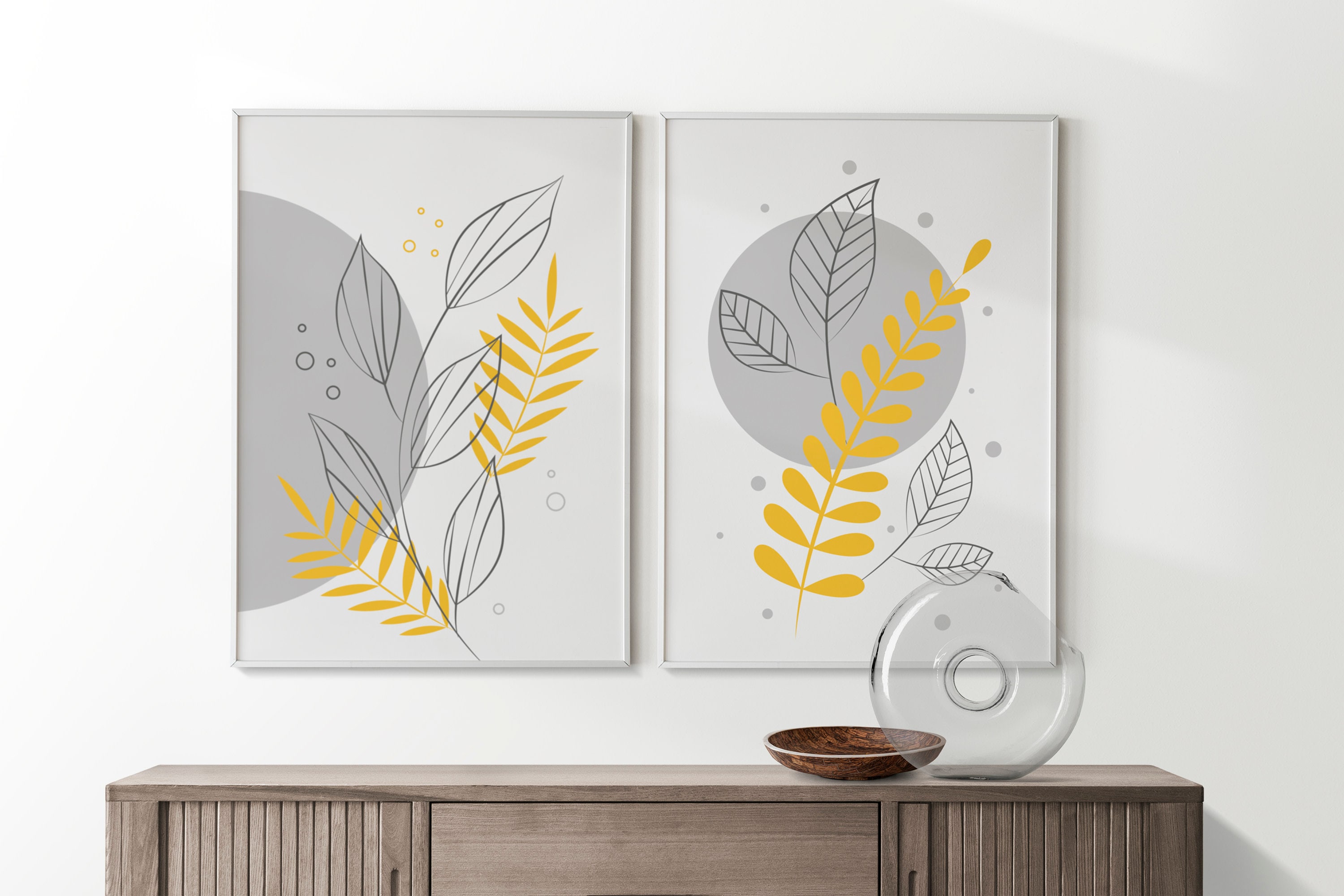 Mustard Wall Art Prints Mustard Wall Art Yellow Wall Art Etsy UK