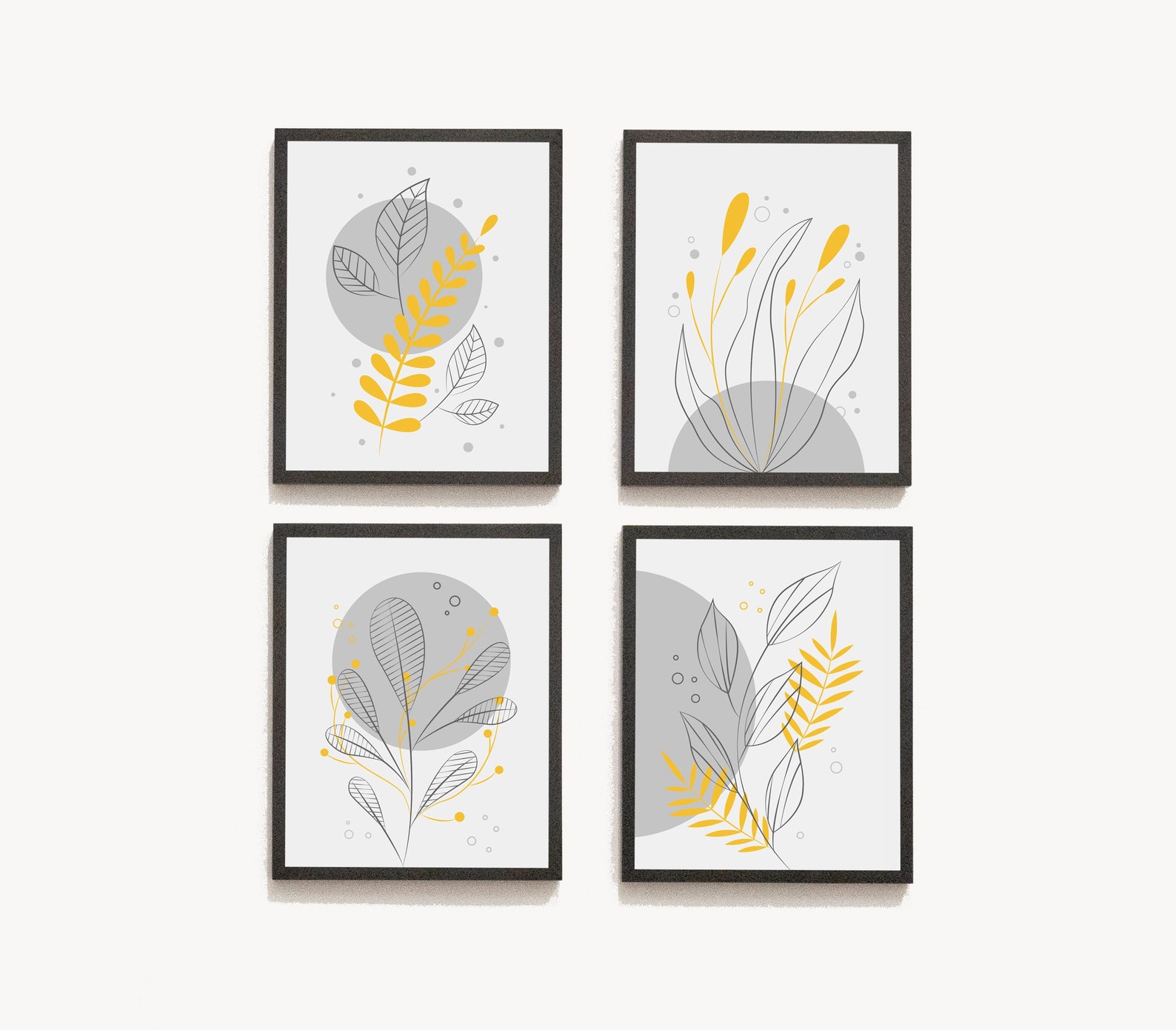Mustard Wall Art Prints Mustard Wall Art Yellow Wall Art Etsy UK