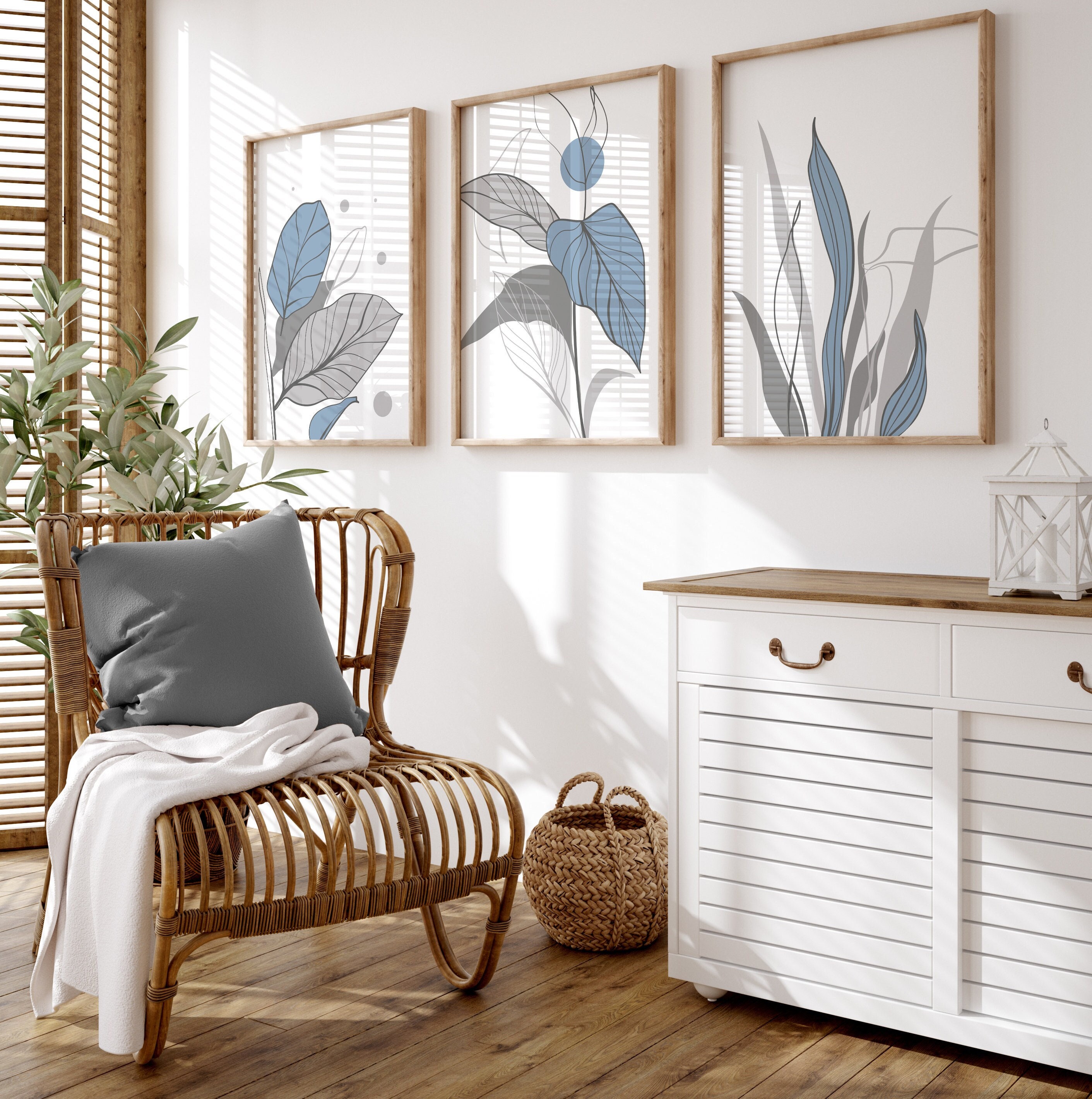 Wall art for light blue walls deals