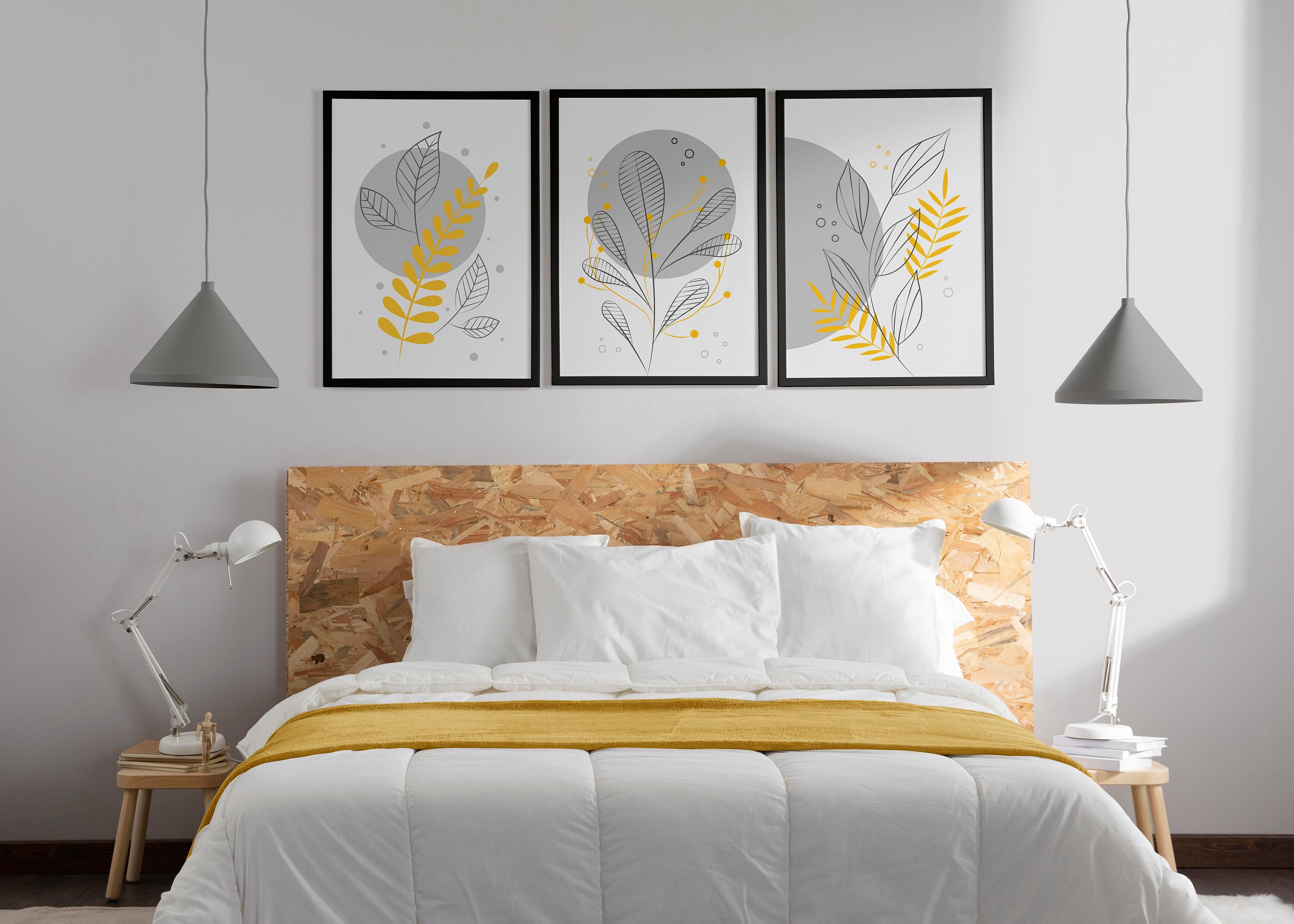 Mustard Wall Art Prints Mustard Wall Art Yellow Wall Art Etsy UK