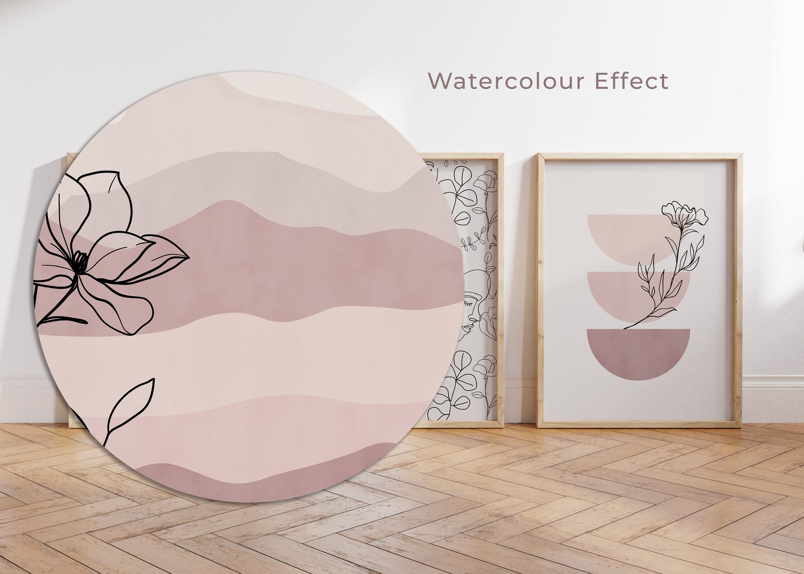 Pink Wall Prints Fashion Wall Prints Pink Wall Art Pink Etsy UK