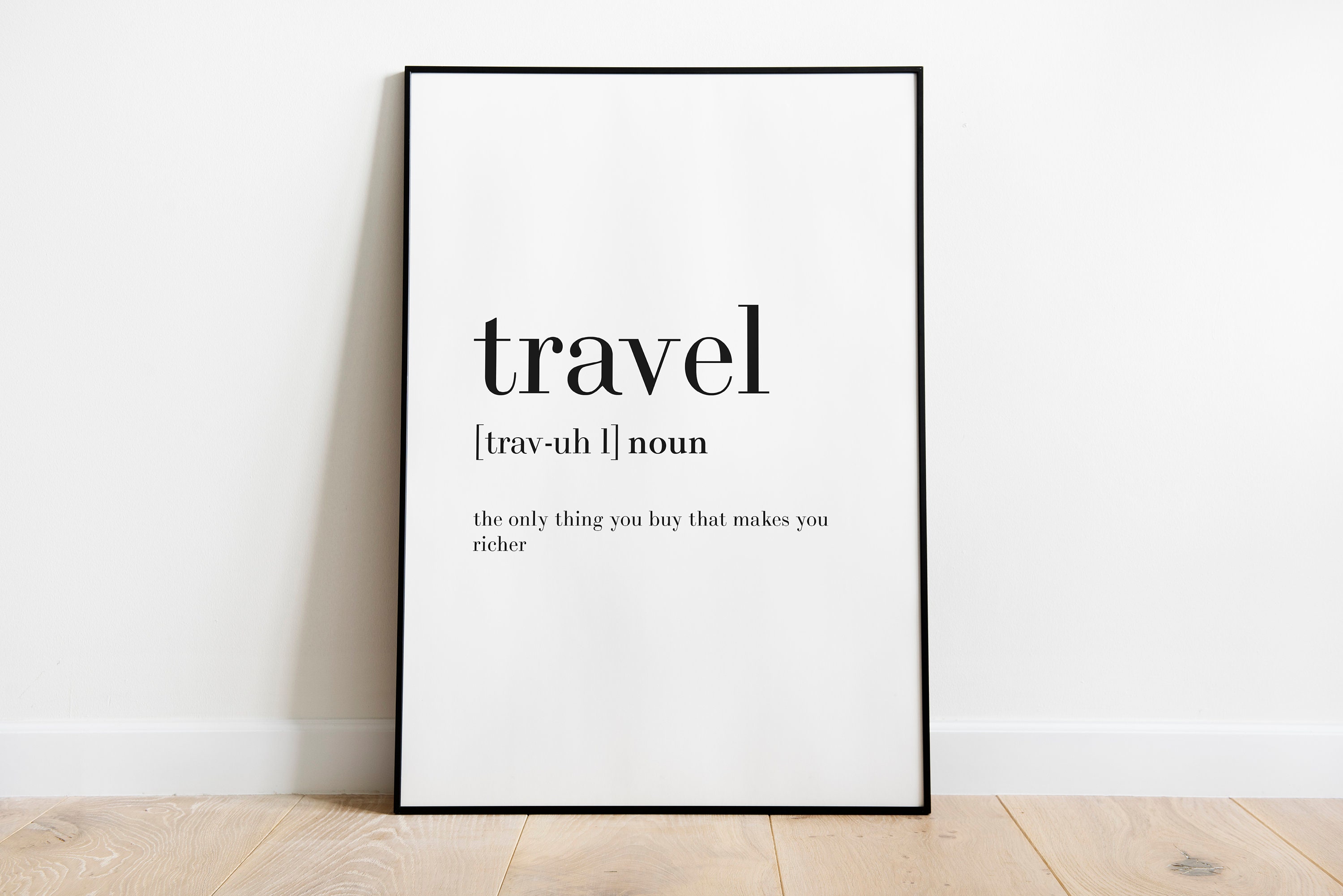 travel noun form