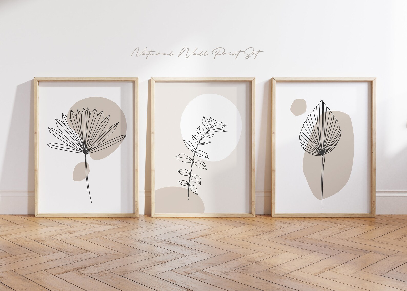 Neutral Wall Prints Botanical Wall Prints Plant Wall Art - Etsy UK