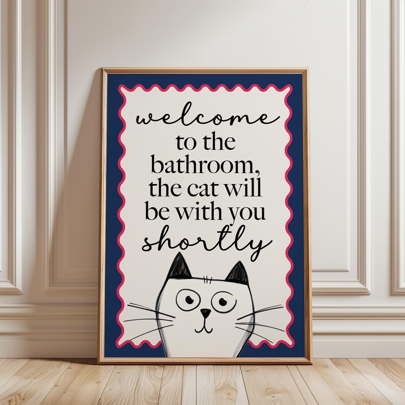 bathroom wall art