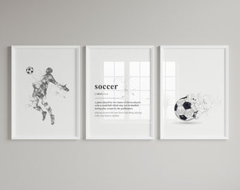 Soccer Wall Art - Etsy