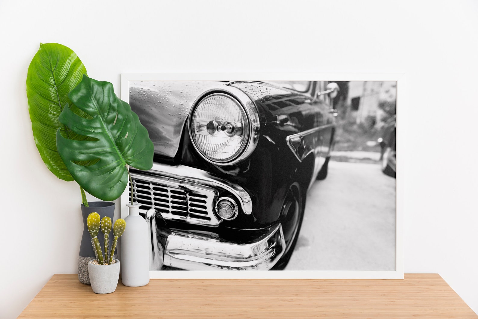 Black and White Wall Prints Vintage Car Wall Art Print Etsy