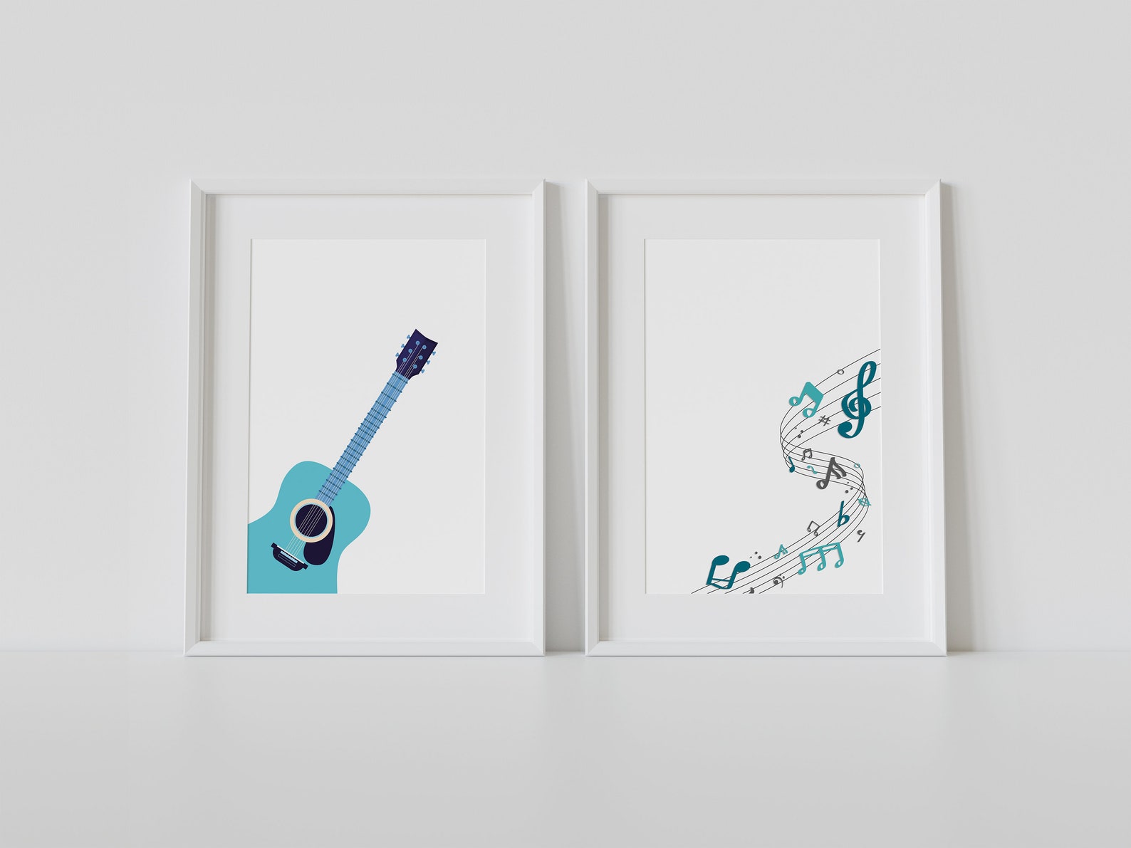 Music Room Wall Print Music Wall Art Kids Music Wall Print | Etsy