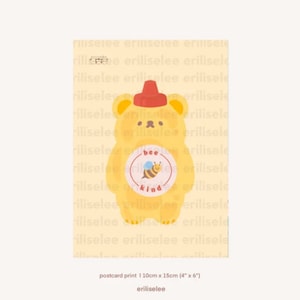 Mel Urso BEE KIND PRINT 350gsm