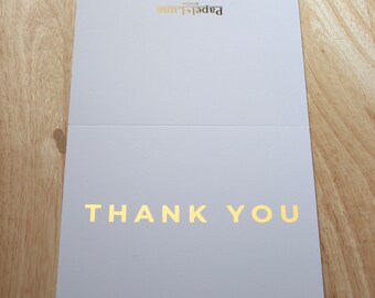 Thank You Cards - Foil Cards