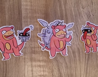 Slowpokes Doing it Wrong Sticker Set