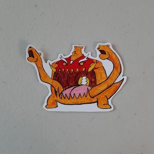 Winnie l’ourson Guzzlord Autocollant
