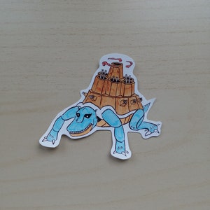 キョダイマックスカート タイタンカメックスステッカー