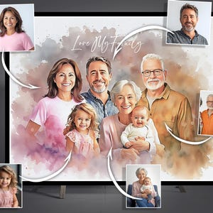 Watercolor painting from photo, watercolor painting custom, painting from photo, watercolor painting, watercolor prints, canvas wall art