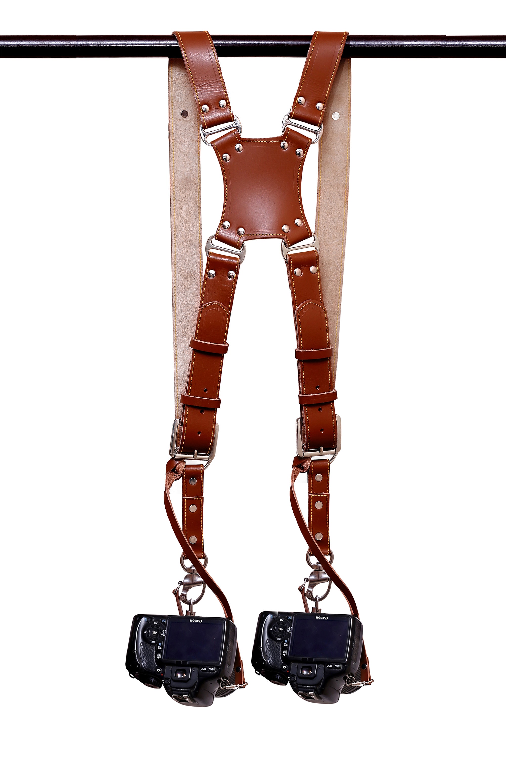 Leather Camera Strap Personalized Dual Camera Strap Dual Etsy Canada