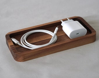 Wooden tray, catch all tray, individual engravings possible