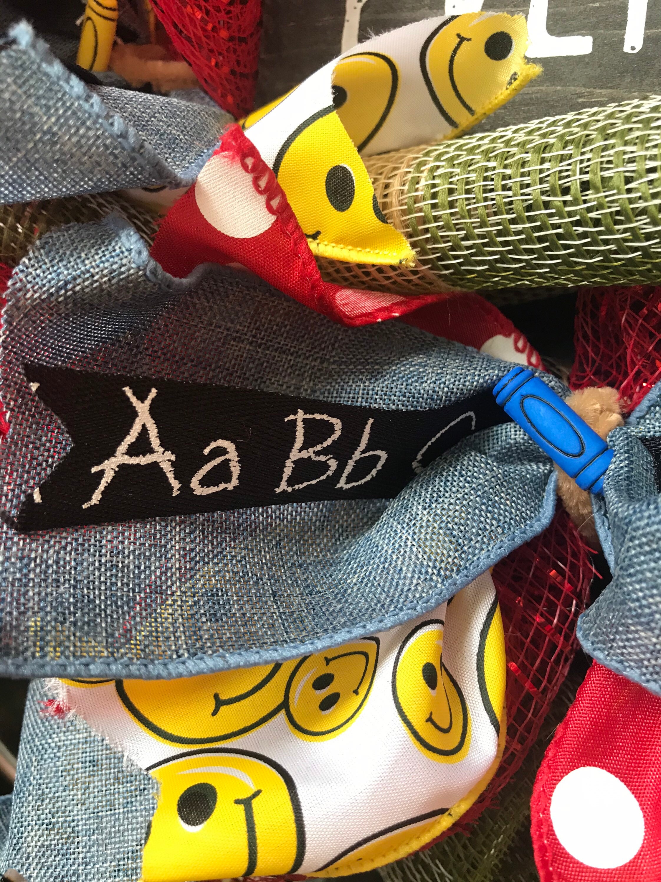 Teacher Appreciation Wreath CUSTOMIZE | Etsy